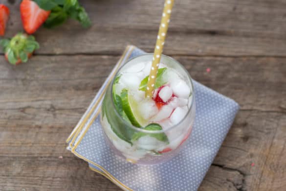 strawberry mojitos