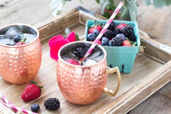 Spring Berry Moscow Mule