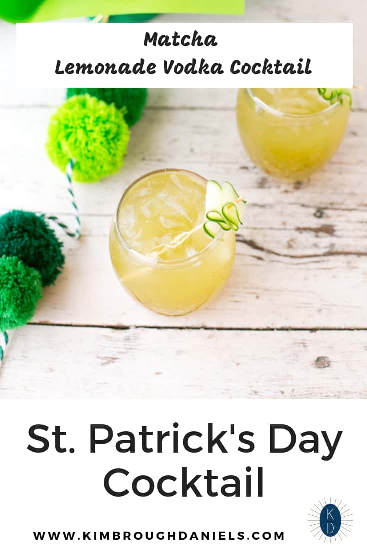 công thức matcha cocktail vodka đặc biệt