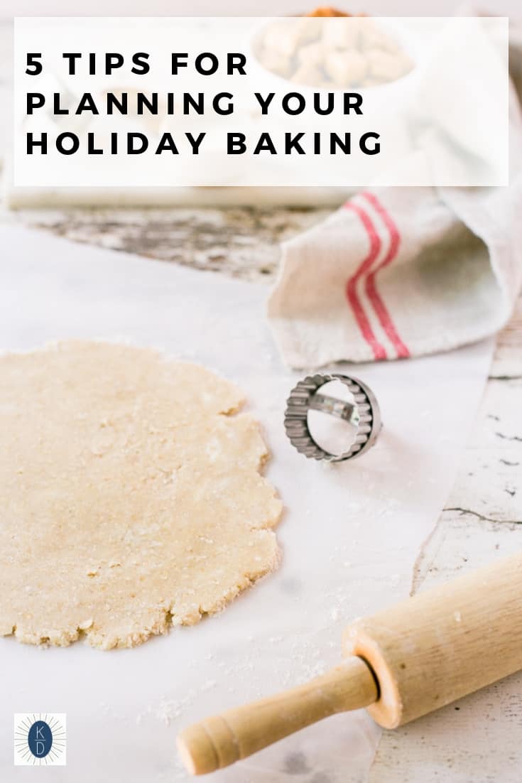 5 Tips for Planning Your Holiday Baking: It's time to begin planning for all of the sweets and treats that we love to bake and have.  I've compiled 5 tips for planning your holiday baking. This will help you get ahead and get organized so you can enjoy the holidays! #foodblogger #holidaybaking