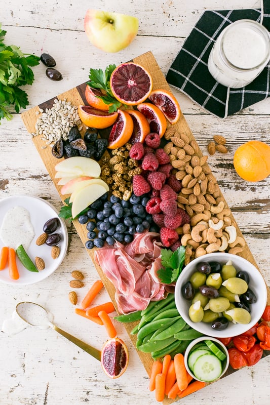 Easy Whole30 Paleo Snack Board