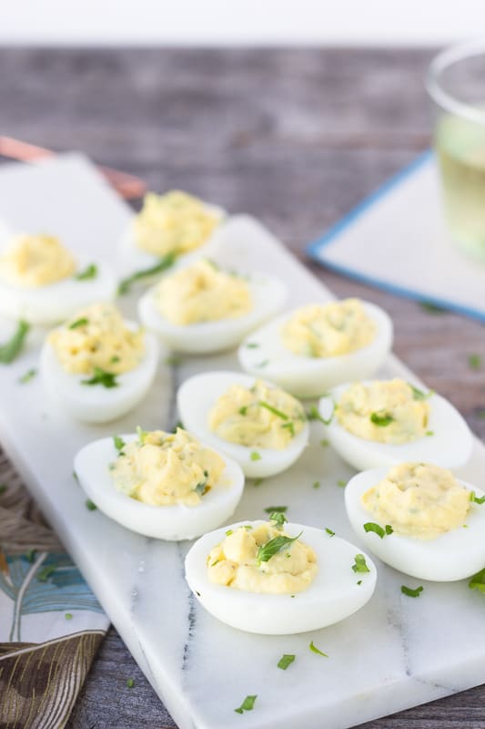 Mother's Day Brunch Menu: Deviled Eggs